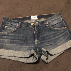 Hudson Hampton cuffed short.